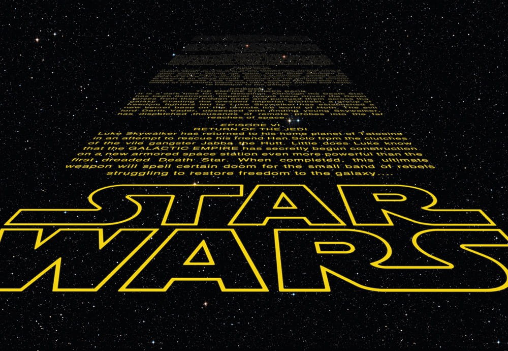 Fototapeta 8-487 STAR WARS INTRO