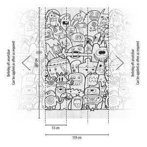 Mural Tapeta 39826-1 / 398261 The Wall 3 - Panel ścienny dekoracyjny