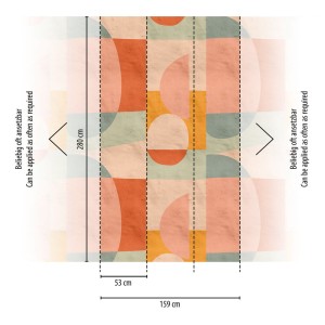 Mural Tapeta 39858-1 / 398581 The Wall 3 - Panel ścienny dekoracyjny