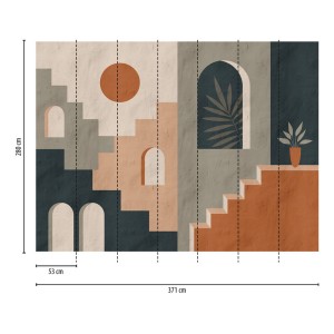 Mural Tapeta 39895-1 / 398951 The Wall 3 - Panel ścienny dekoracyjny