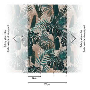 MURAL 391801 / 39180-1 Metropolitan Stories III -The Wall II