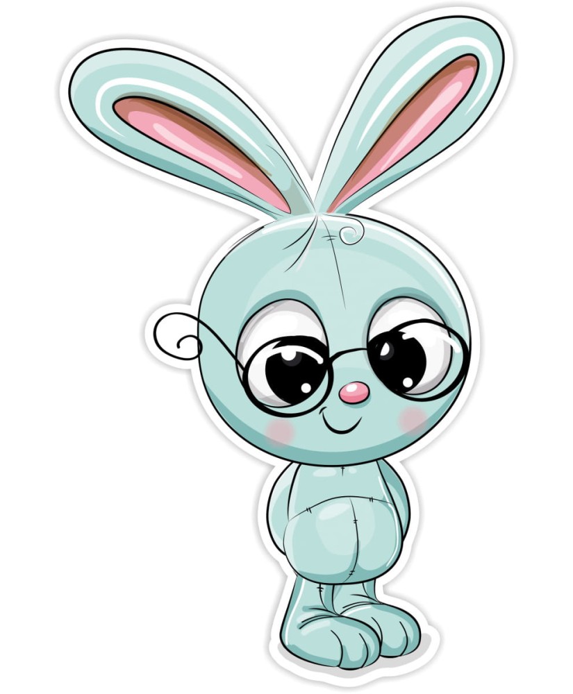 SRP-029 DEKORACJA ŚCIENNA KRÓLICZEK