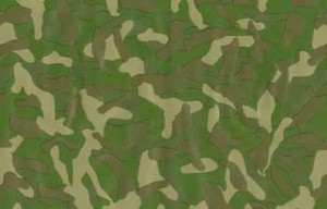 Okleina Meblowa 13540 / Gekkofix camouflage green szer 45 cm