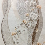 TAPETA 1614-62 kwiaty fale