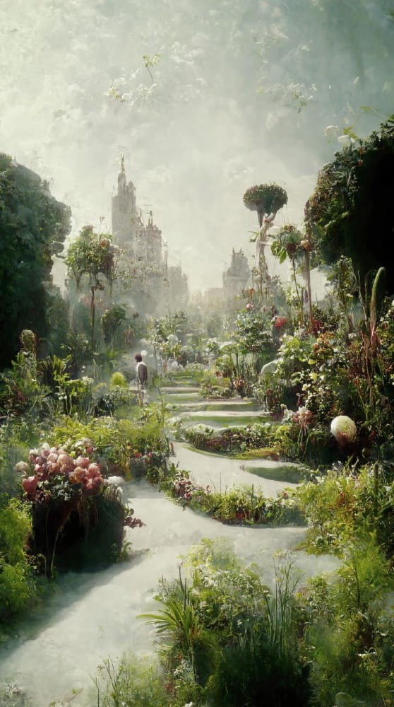 Mural fototapeta 2522N-81 Magic Garden - Zoom