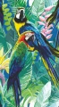 Mural fototapeta 2518N-81 Cheeky Parrots - Zoom