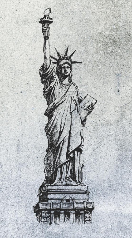 Mural fototapeta 2517N-81 Liberty - Zoom