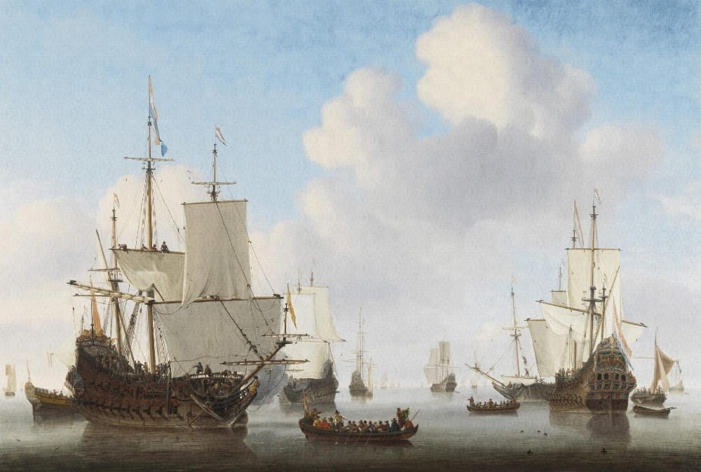 Mural fototapeta 2505V-11 Dutch Ships - Zoom
