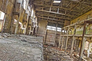 Fototapeta na Flizelinie MS-5-0852 Fabryka od środka 375 x 250 cm