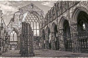 Fototapeta na Flizelinie MS-5-1057 Holyrood, monochromatyczna 375 x 250 cm