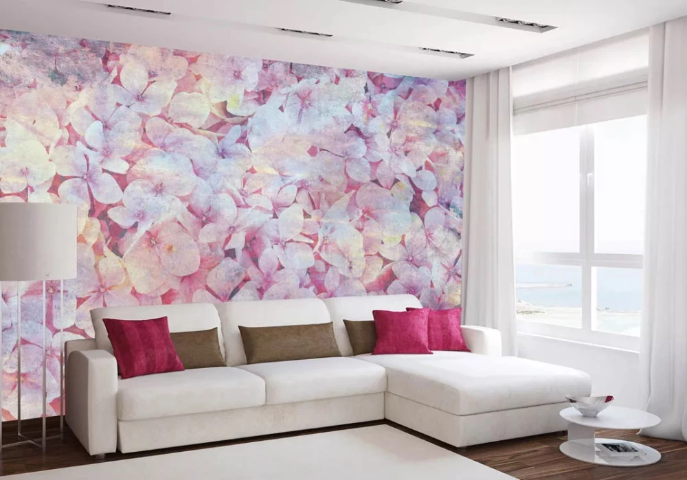 FotoTAPETA na flizelinie MS-5-0354 Abstrakcyjne kwiaty jabłoni 375 x 250 cm