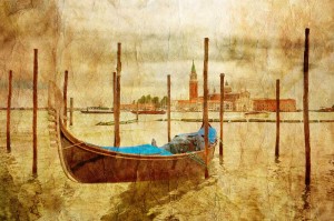 Fototapeta na flizelinie MS-5-2046 Gondola w Wenecji 375 x 250 cm