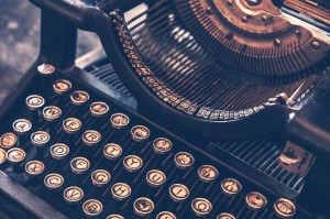 Fototapeta na flizelinie MS-5-2160 Vintage typewriter II. 375 x 250 cm