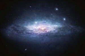 Fototapeta na flizelinie MS-5-2259Tapeta polarowa Galaxy 375 x 250 cm