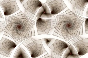 Fototapeta na flizelinie MS-5-2449 Abstrakcyjna spirala 375 x 250 cm