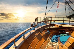 Fototapeta na flizelinie MS-5-2768 Drewniany żaglowiec 375 x 250 cm