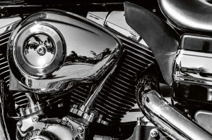 Fototapeta na flizelinie MS-5-2797 Silnik motocykla 375 x 250 cm