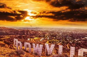 Fototapeta na flizelinie MS-5-2972 Widok na Hollywood 375 x 250 cm