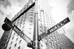 Fototapeta na flizelinie MS-5-3005 Wall Street i Broadway 375 x 250 cm