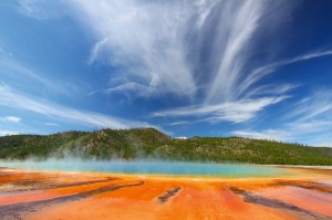 Fototapeta na flizelinie MS-5-3036 Grand Prismatic Spring 375 x 250 cm