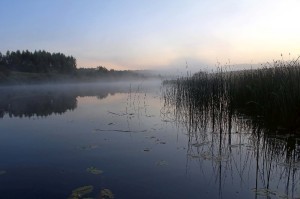 Fototapeta na flizelinie MS-5-3054 Rzeka przed świtem 375 x 250 cm