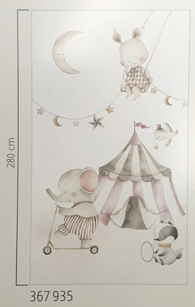 MURAL FOTOTAPETA 367935 KIDS WORLD 2