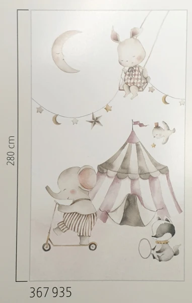 MURAL FOTOTAPETA 367935 KIDS WORLD 2