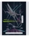 FOTOTAPETA DX4-039 Star Wars Classic Concrete X-Wing