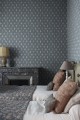 Tapeta S10272 Le Village - Turtledove barn indigo blue