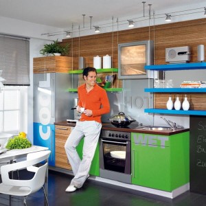 Okleina Meblowa 200-1994 D-C-FIX niebieski połysk kolor ral 5015 szer 45 cm