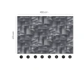 Mural 2538M-12 DRAPE GMK Fashion For Walls 4