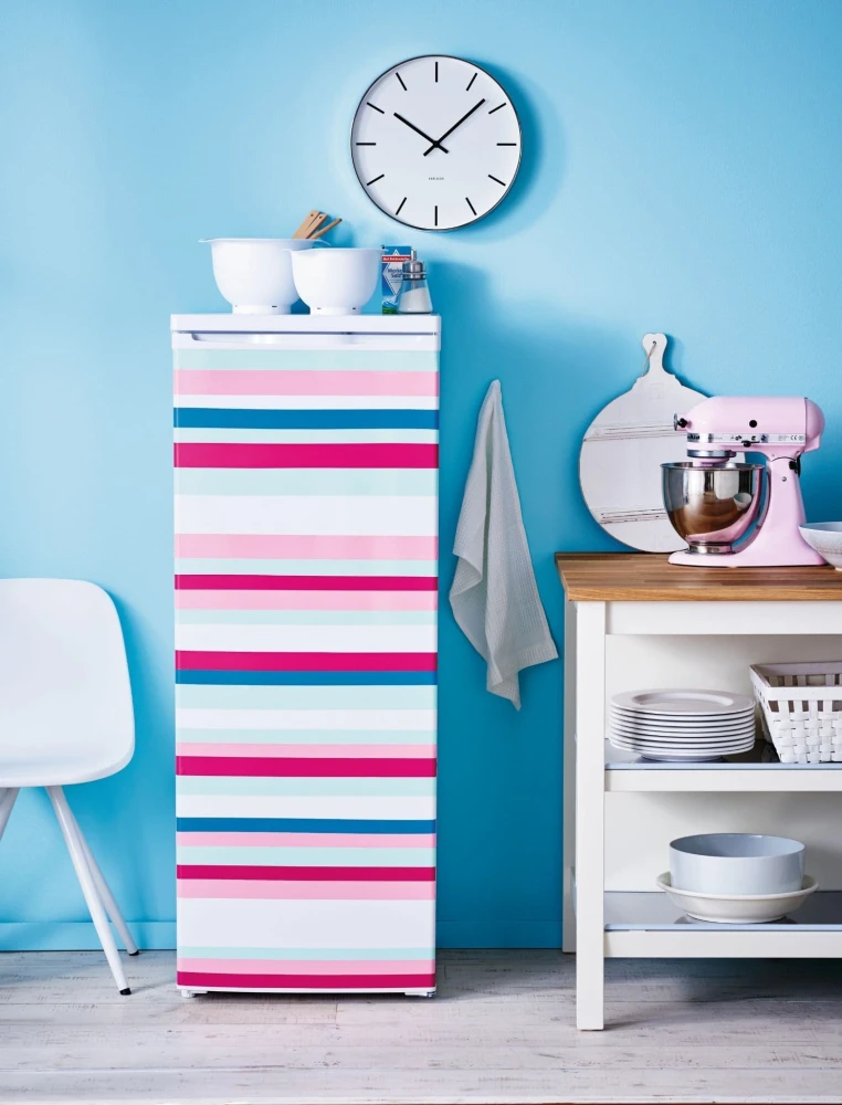 Okleina Meblowa 200-1993 D-C-FIX błękitny połysk kolor ral 5012 szer 45 cm