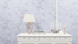 TAPETA 1071-11 Marmur biało popielaty