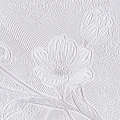 TAPETA 1070-12 Kwiaty i Marmur  biało perłowe