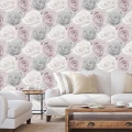 TAPETA 359215 / B14803 kwiaty Róże 3d tapeta Papierowa