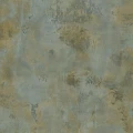TAPETA 186405 Winylowa w kolorze ZIELONYM Z efektem tynku przemysłowego i ocynkowanej tekstury