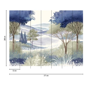 Mural tapeta 79222-4 The Wall 4