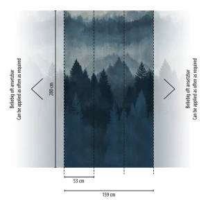 Mural tapeta 79246-7 The Wall 4