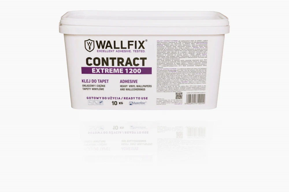 WALLFIX CONTRACT EXTREME 1200  GOTOWY  KLEJ DO TAPET 2,5 Kg