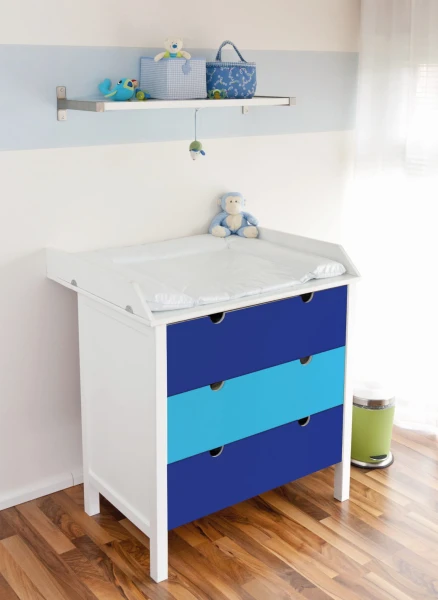 Okleina Meblowa 200-1687 D-C-FIX niebieski królewski połysk kolor ral 5010 szer 45 cm
