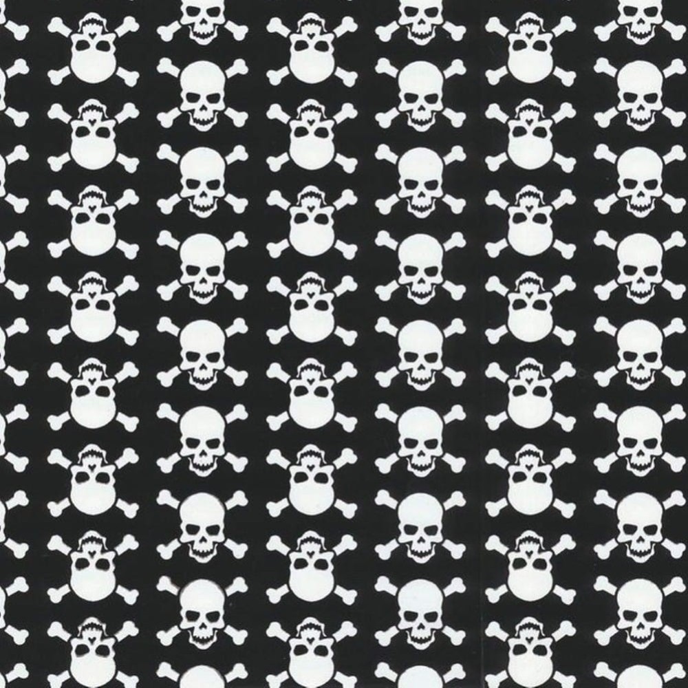 OKLEINA MEBLOWA 12650 GEKKOFIX SKULLS WHITE