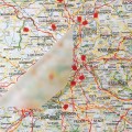 Okleina Witrażowa 200-8027 przeźroczysta z połyskiem szer 67,5 cm