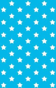 Okleina Meblowa 13418 / Gekkofix stars blue szer 45 cm
