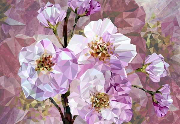 Fototapeta na flizelinie XXL4-064 Blooming Gems