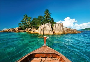 FotoTAPETA na flizelinie 5033-8 St Pierre Island at Seychelles